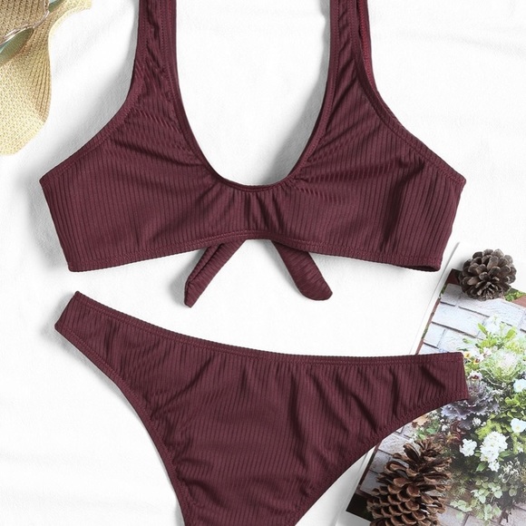 Marron Bikini Set - Picture 2 of 4